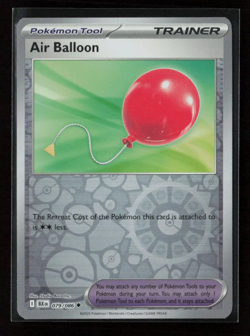 Air Balloon Uncommon Sv: Black Bolt 079/086 Nm 1