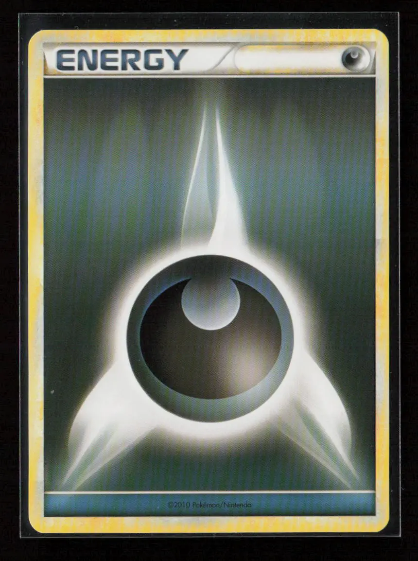 Darkness Energy (2010 Unnumbered Hgss Style Non-Holo) Promo League & Championship Cards Nm 1
