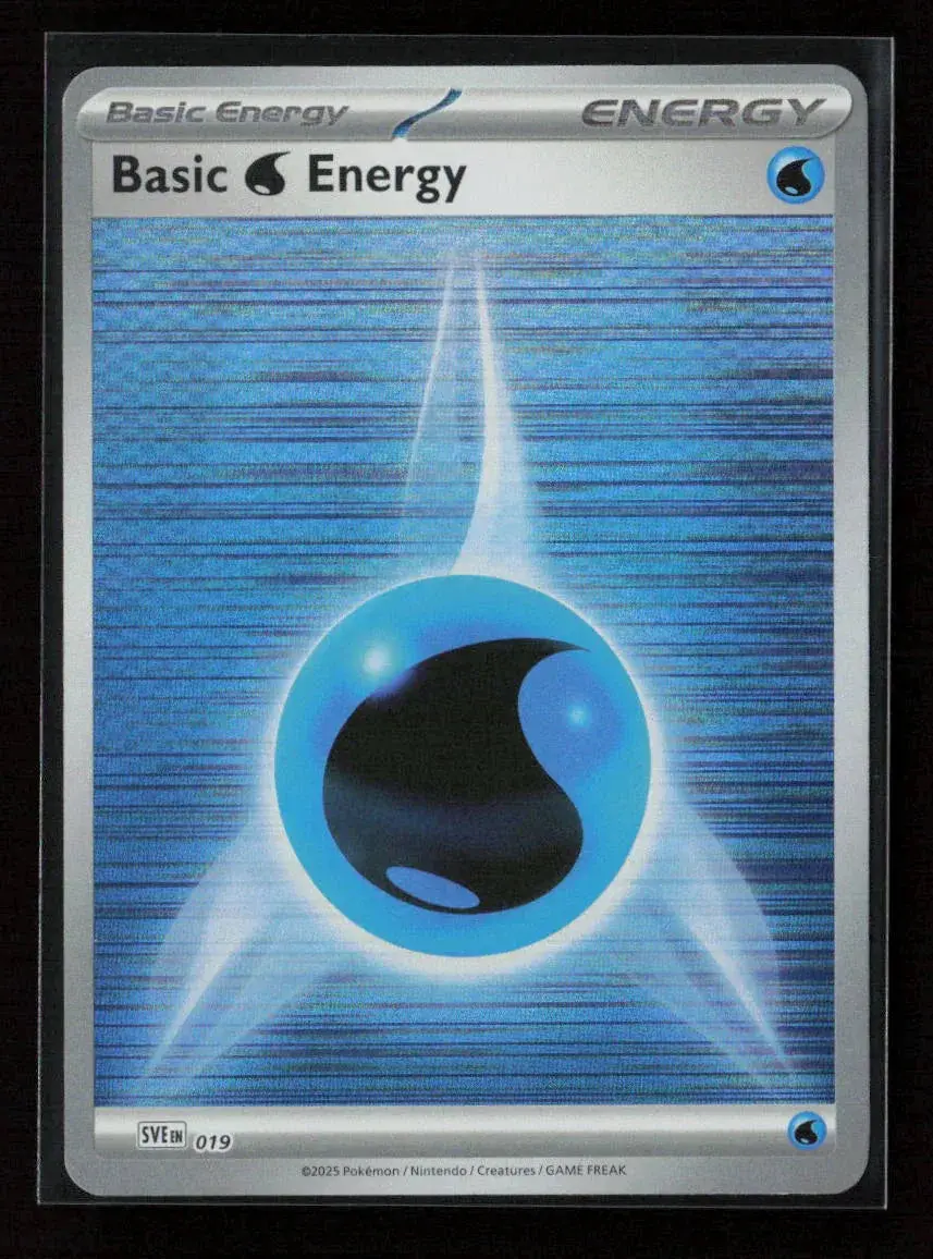 Basic Water Energy - Common Sve: Scarlet & Violet Energies 019 Nm 1