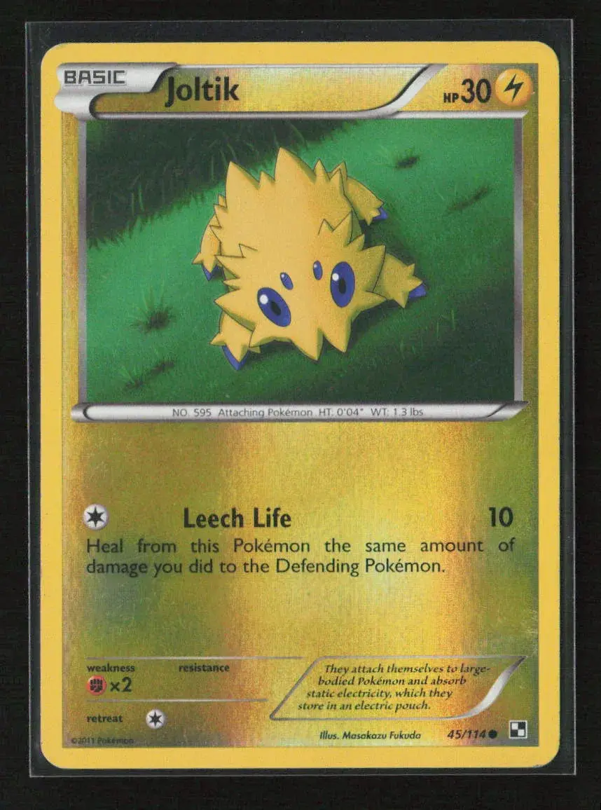 Joltik (45) Common Black And White 45/114 Lp 1