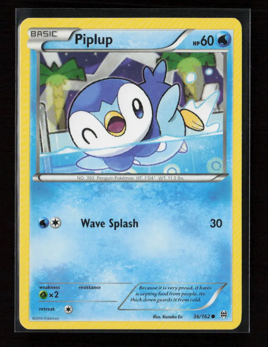Piplup Common Xy - Breakthrough 36/162 Lp 1