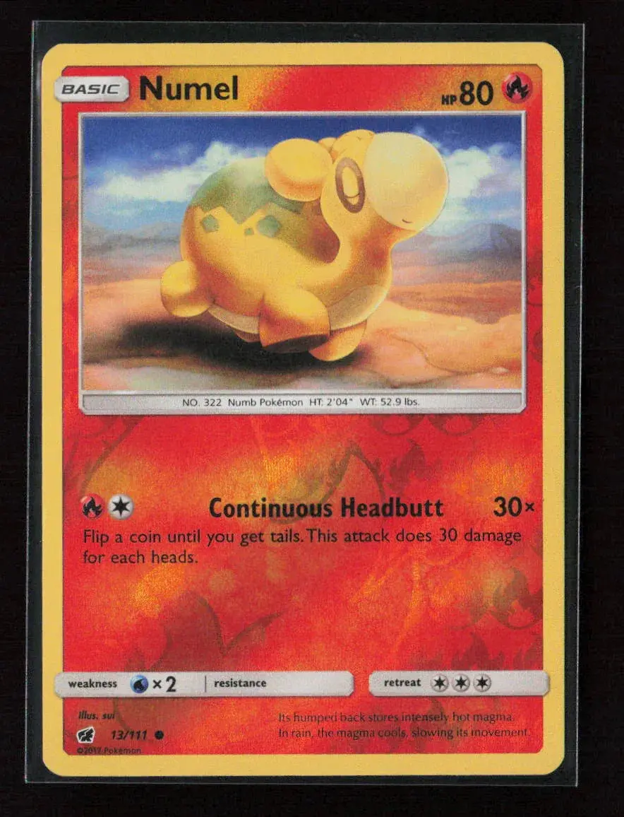 Numel Common Sm - Crimson Invasion 13/111 Nm 1