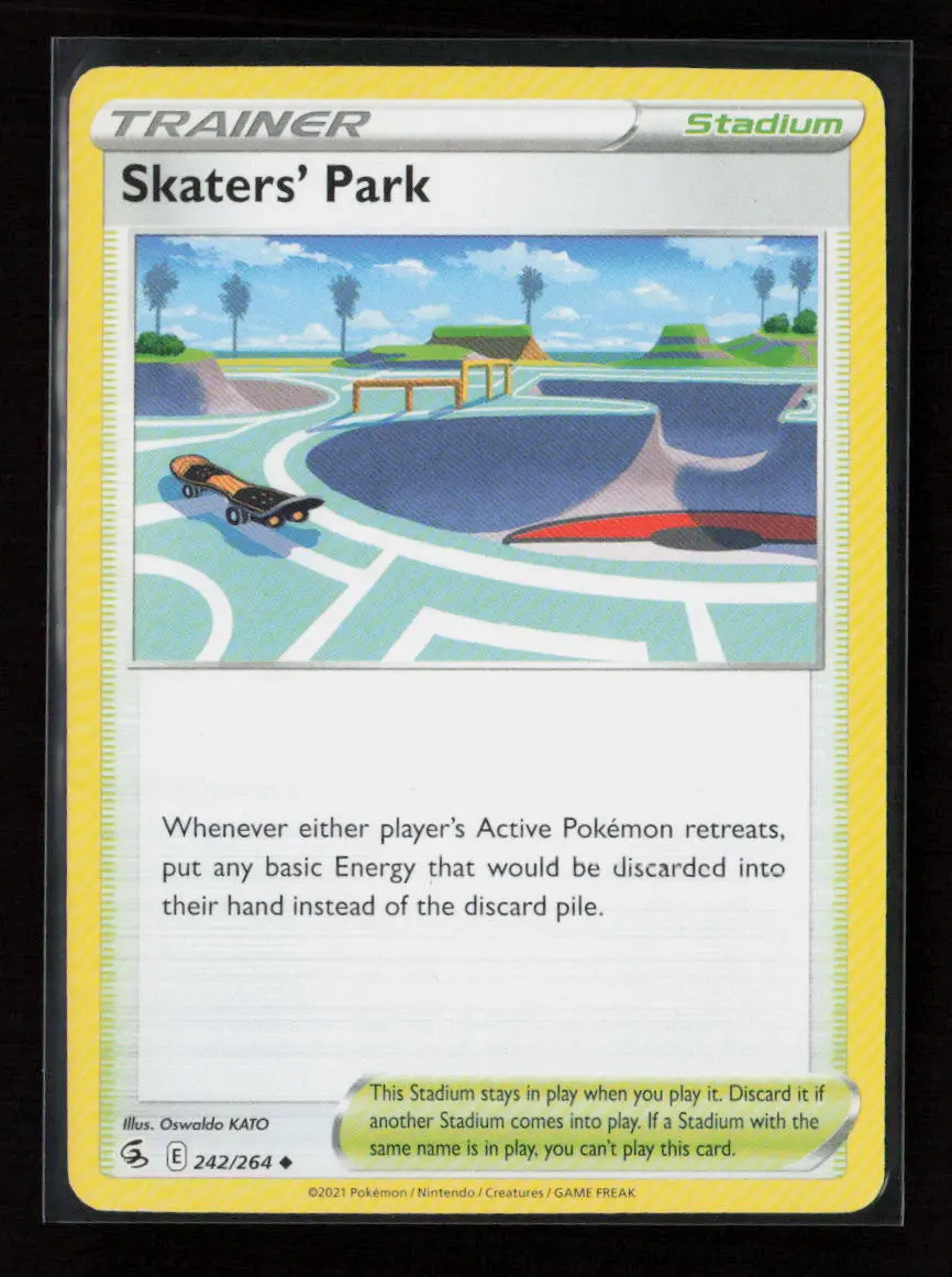 Skaters' Park Uncommon Swsh08: Fusion Strike 242/264 Lp 1