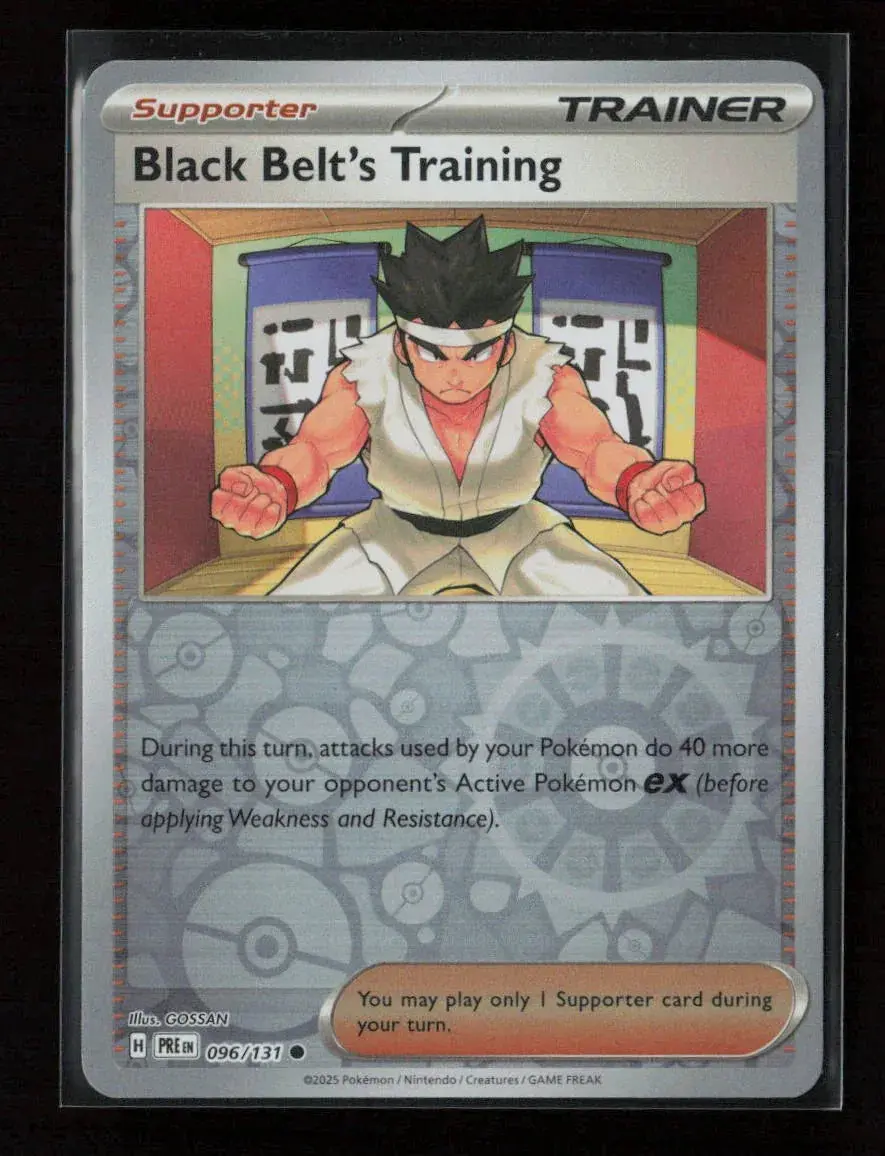 Black Belt's Training - Common Sv: Prismatic Evolutions 096/131 Nm 1