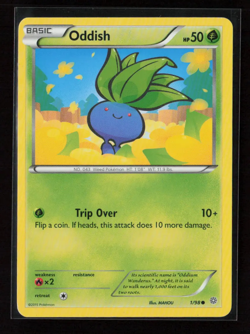 Oddish Common Xy - Ancient Origins 1/98 Lp 1