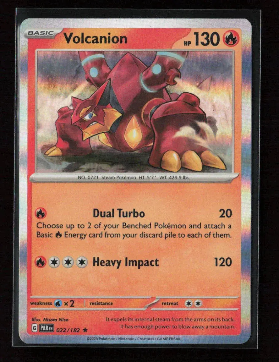 Volcanion Rare Sv04: Paradox Rift 022/182 Nm 1