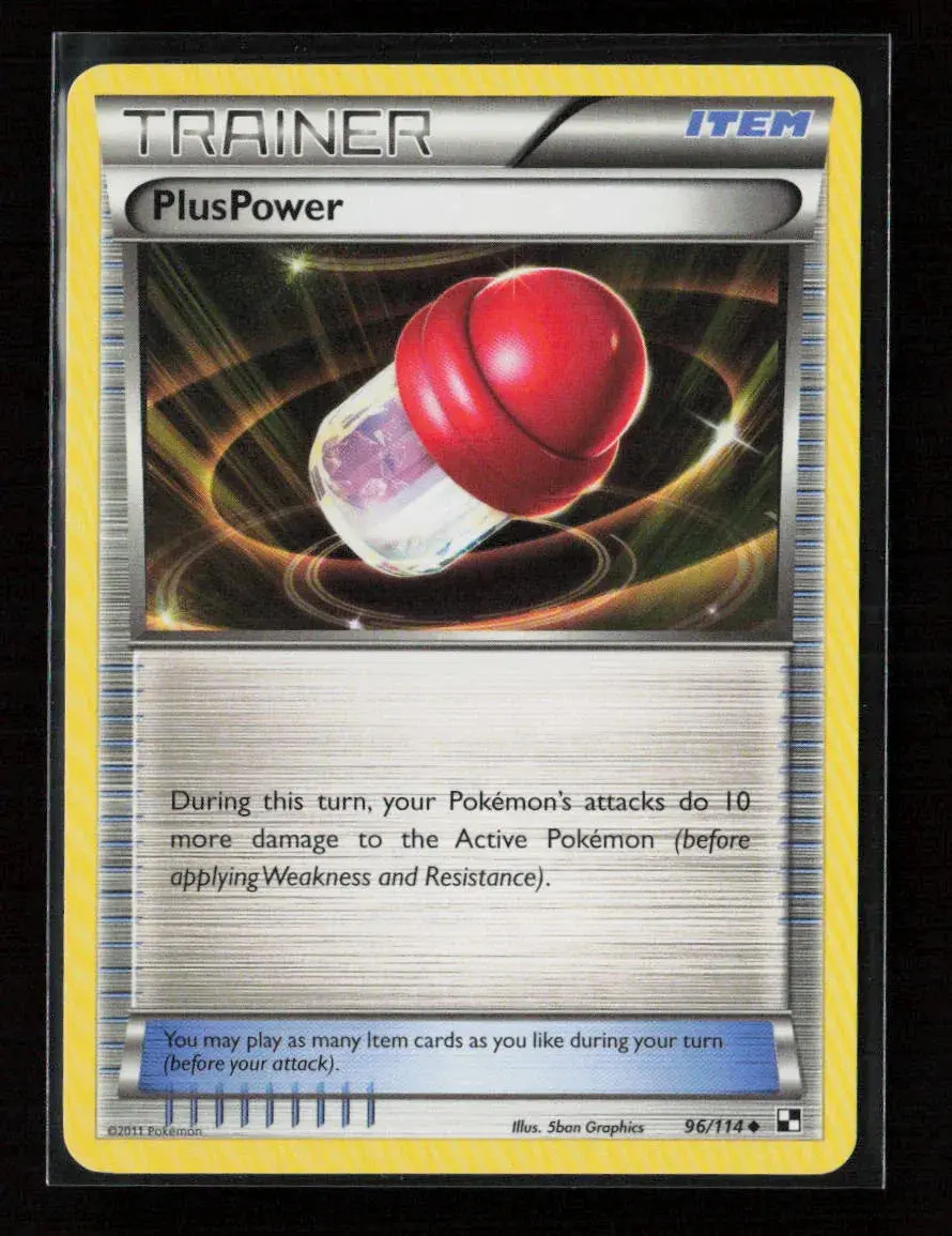 Pluspower Uncommon Black And White 96/114 Lp 1