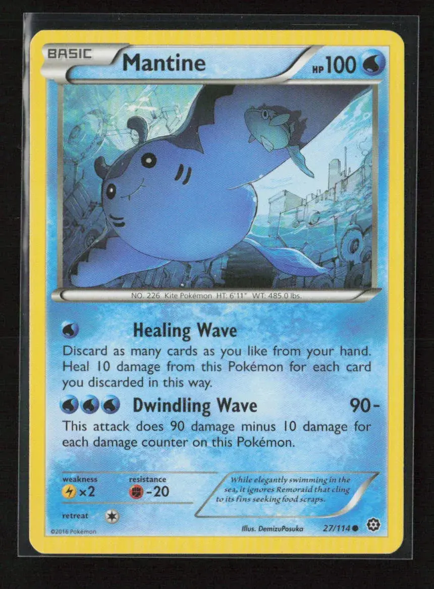 Mantine Common Xy - Steam Siege 27/114 Lp 1