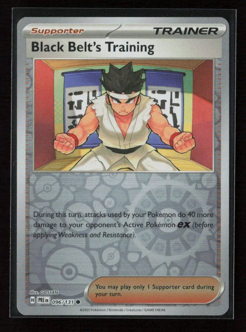 Black Belt's Training - Common Sv: Prismatic Evolutions 096/131 Nm 1