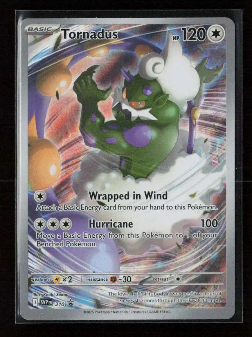 Tornadus Promo Sv: Scarlet & Violet Promo Cards 210 Nm 1
