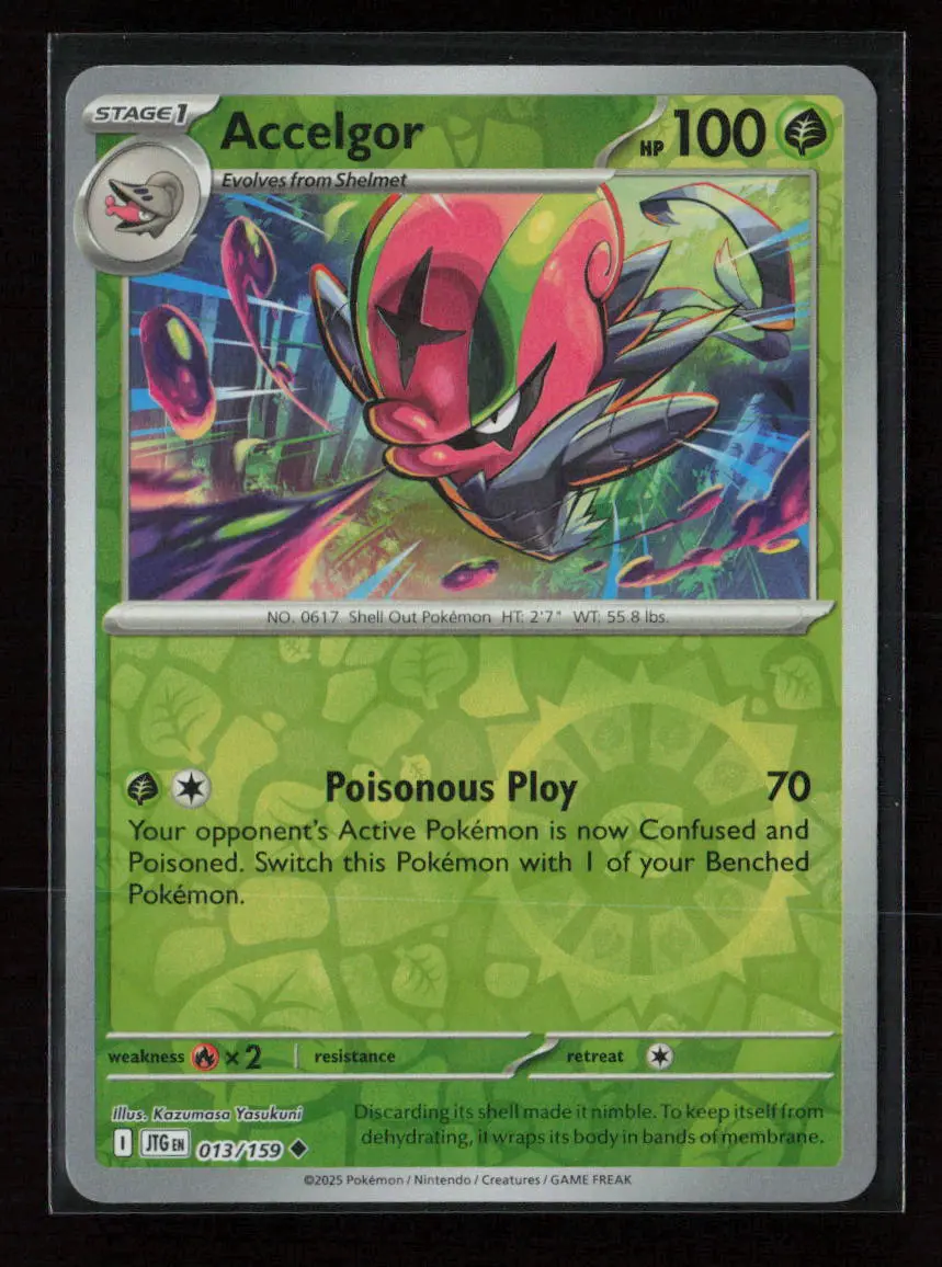 Accelgor Uncommon Sv09: Journey Together 013/159 Nm 1