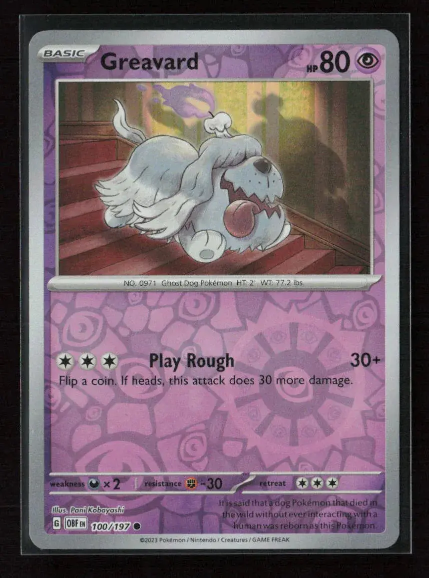 Greavard - Common Sv03: Obsidian Flames 100/197 Nm 1