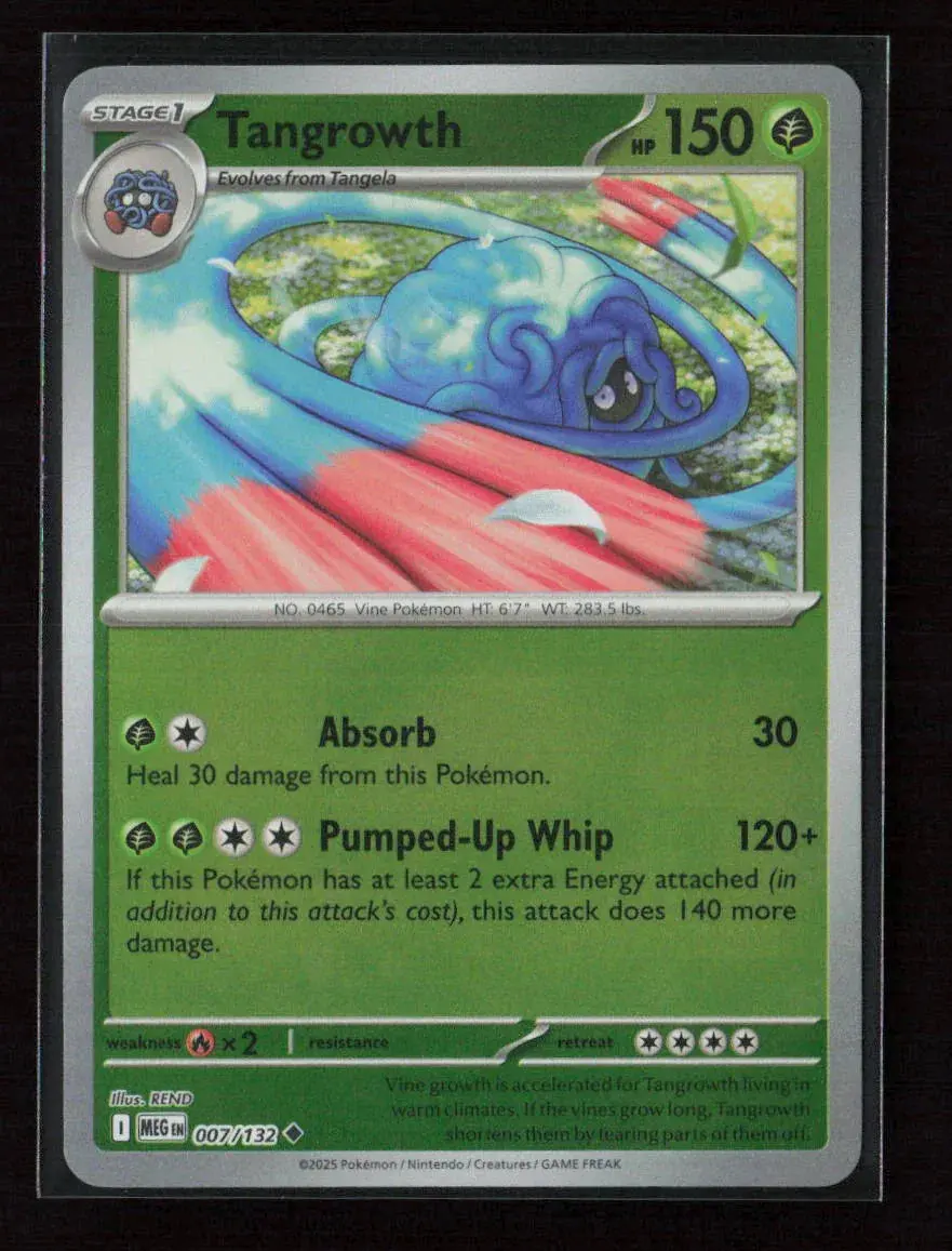 Tangrowth Uncommon Me01: Mega Evolution 007/132 Nm 1