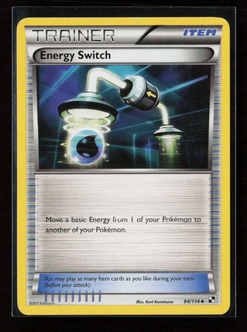 Energy Switch Uncommon Black And White 94/114 Lp 1