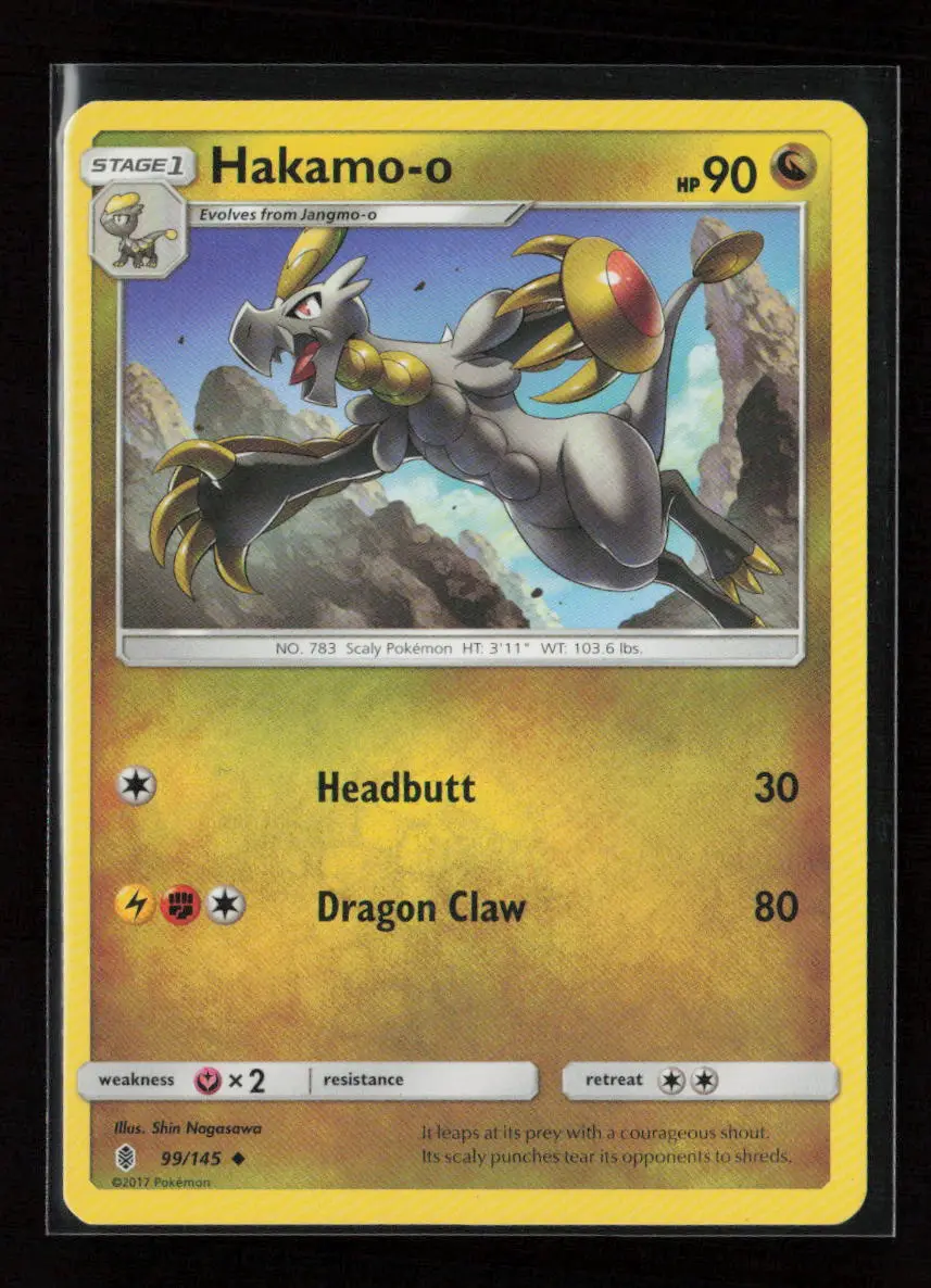 Hakamo-O Uncommon Sm - Guardians Rising 99/145 Lp 1