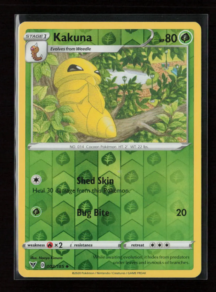 Kakuna Uncommon Swsh04: Vivid Voltage 002/185 Nm 1