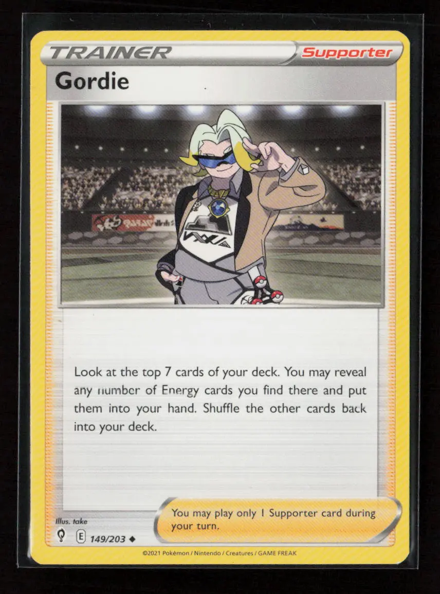 Gordie Uncommon Swsh07: Evolving Skies 149/203 Lp 1