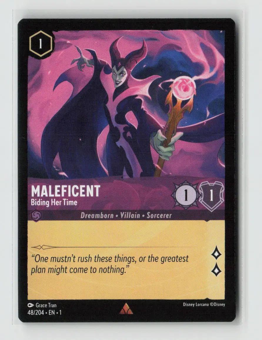 Maleficent - Biding Her Time Rare The First Chapter 48/204 Nm 1