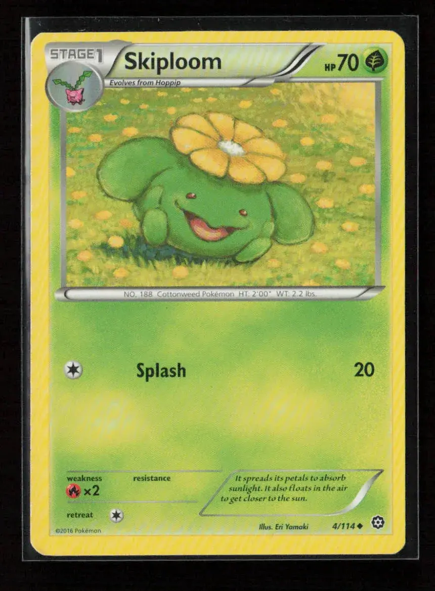 Skiploom Uncommon Xy - Steam Siege 4/114 Nm 1