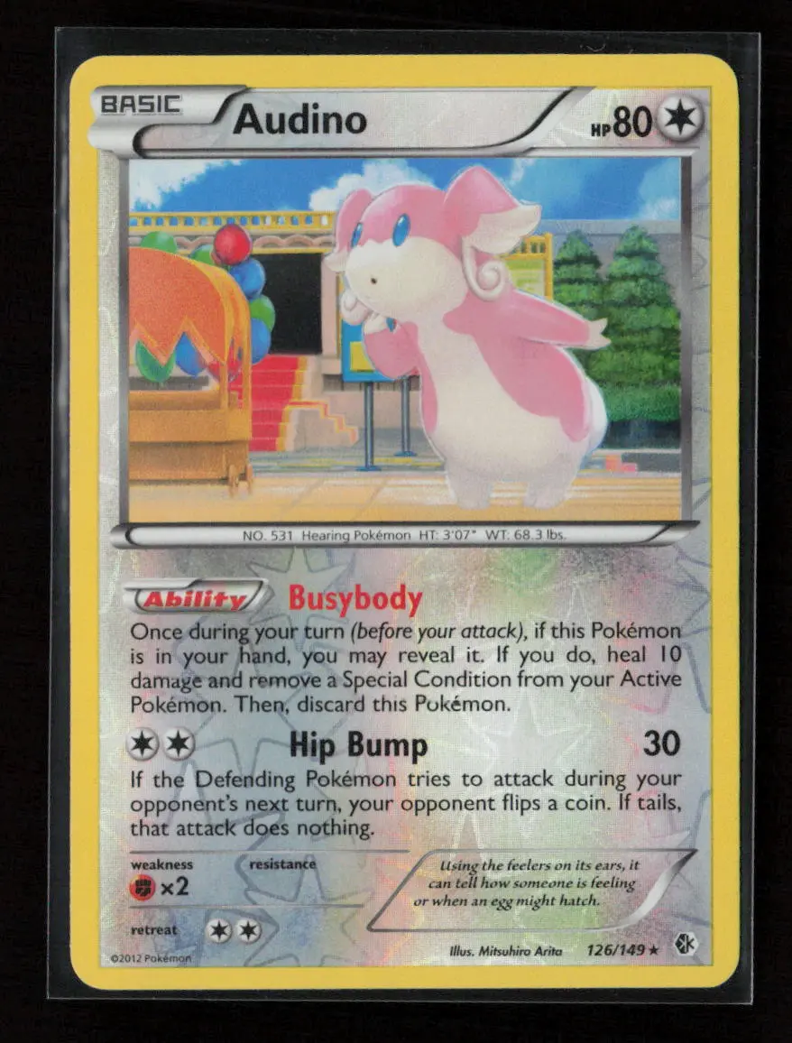 Audino Rare Boundaries Crossed 126/149 Lp 1