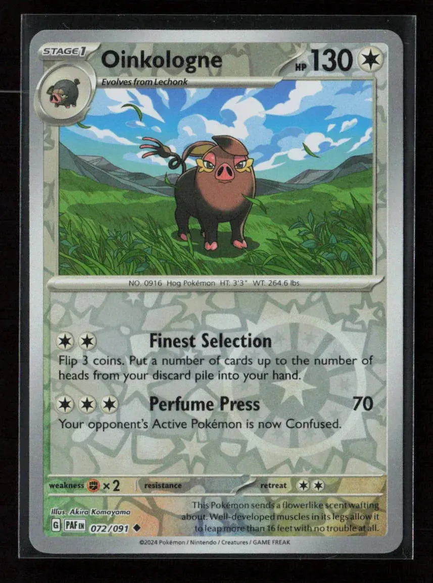 Oinkologne Uncommon Sv: Paldean Fates 072/091 Nm 1