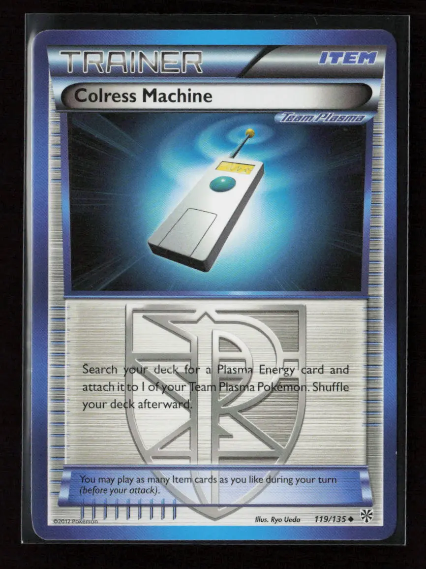 Colress Machine (Team Plasma) Uncommon Plasma Storm 119/135 Nm 1