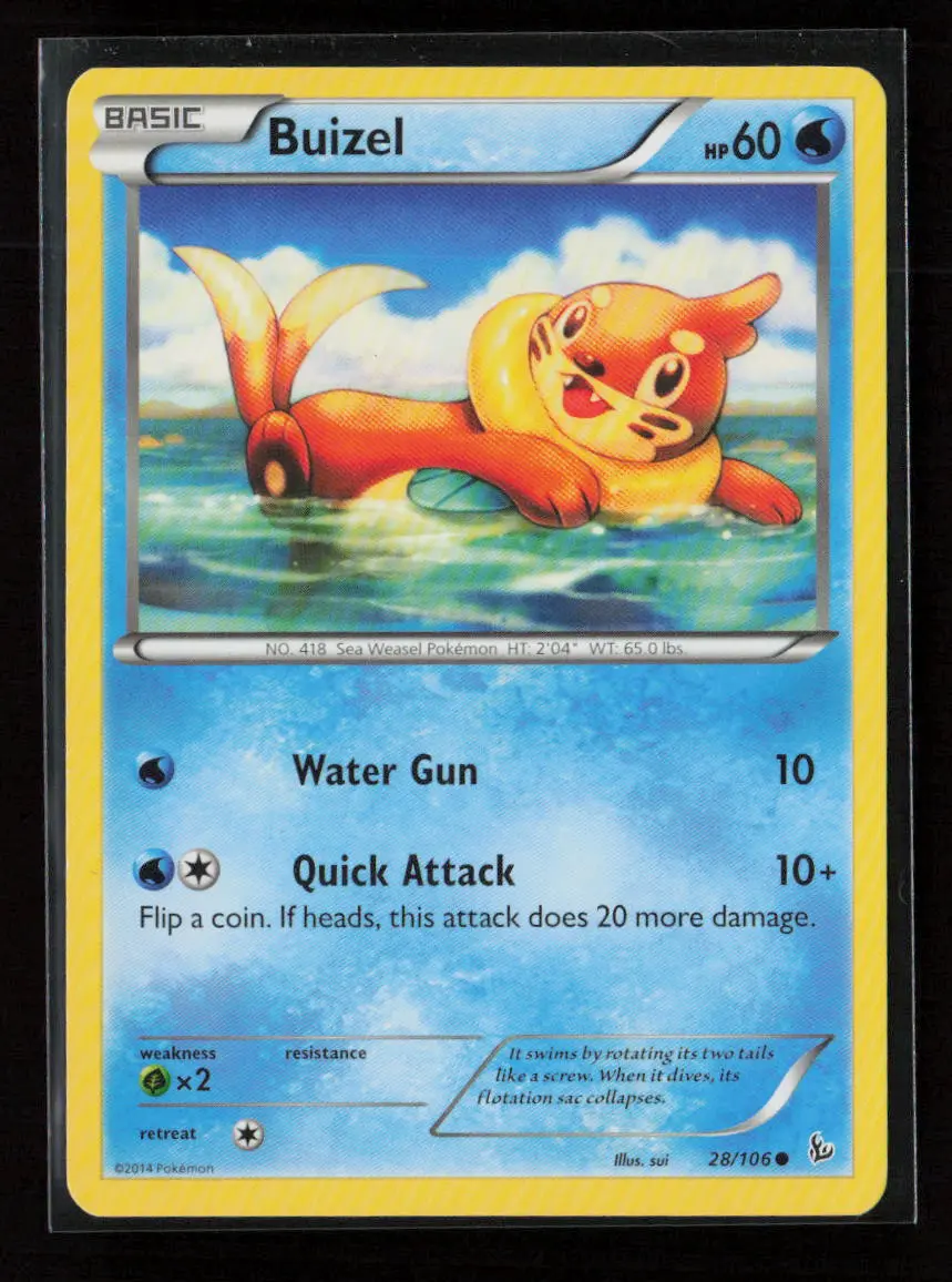Buizel Common Xy - Flashfire 28/106 Mp 1