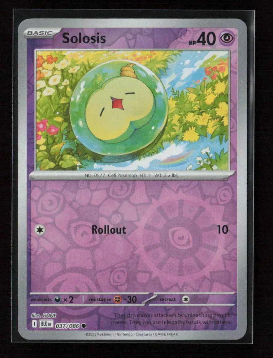 Solosis Common Sv: Black Bolt 037/086 Nm 1