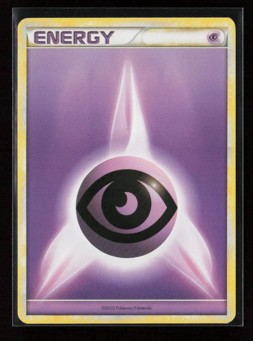 Psychic Energy (2010 Unnumbered Hgss Style Non-Holo) Promo League & Championship Cards Nm 1