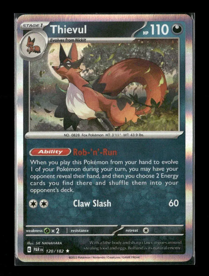 Thievul Rare Sv04: Paradox Rift 120/182 Lp 1