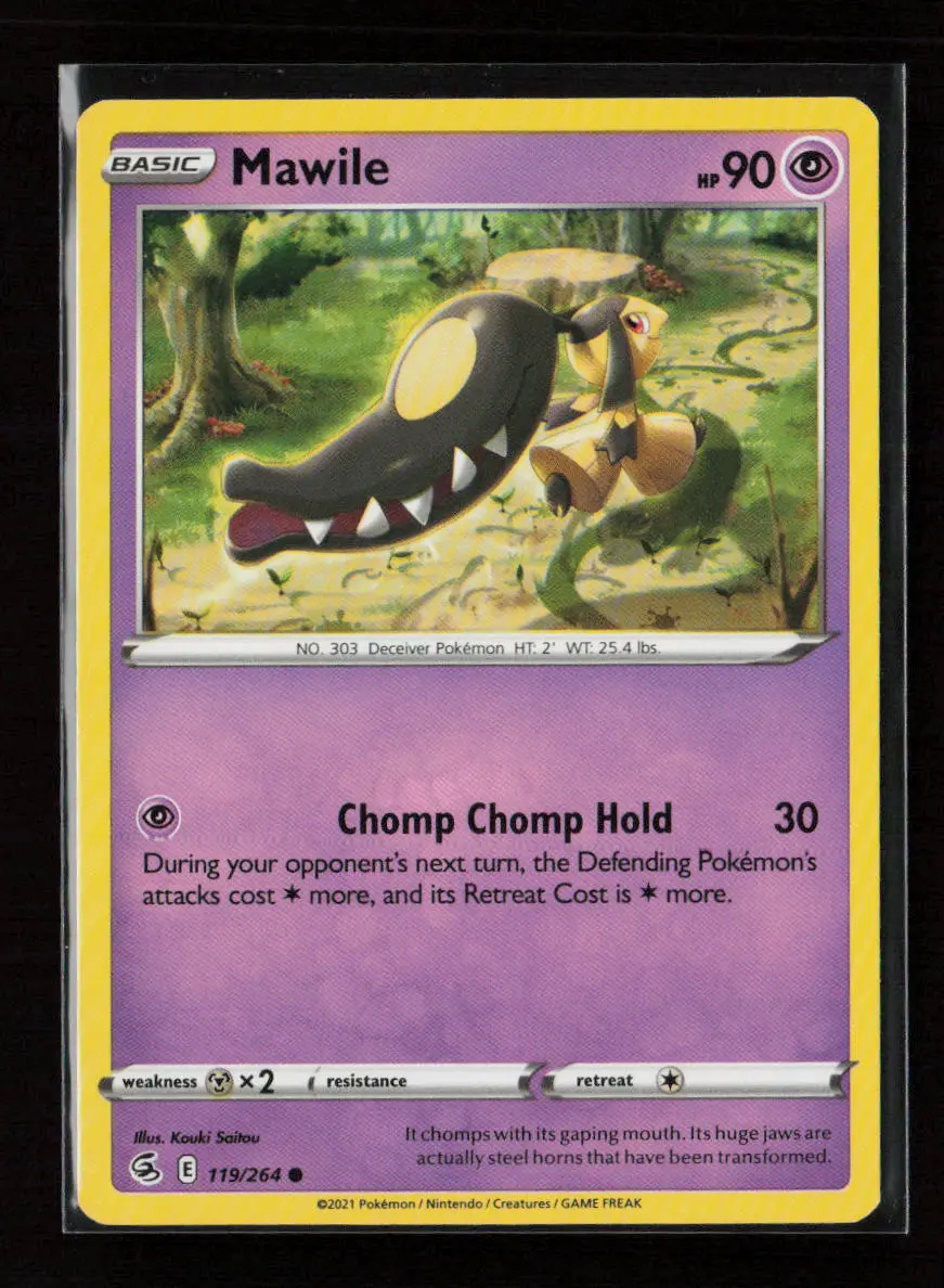 Mawile Common Swsh08: Fusion Strike 119/264 Nm 1