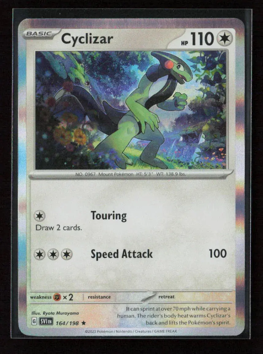 Cyclizar Rare Sv01: Scarlet & Violet Base Set 164/198 Nm 1