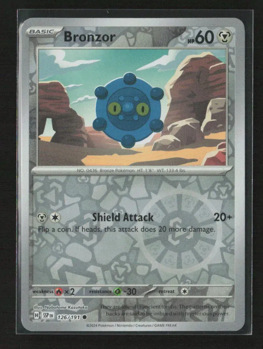 Bronzor Common Sv08: Surging Sparks 126/191 Nm 1