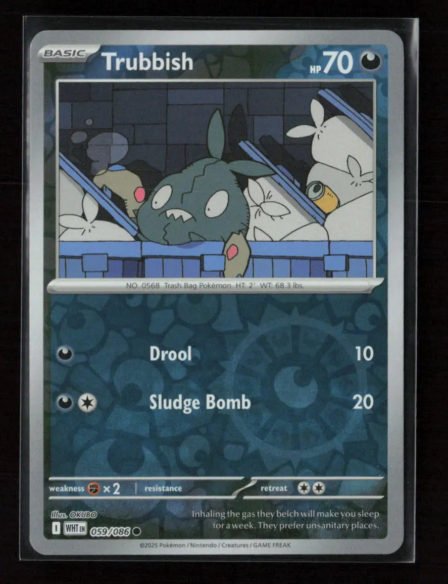 Trubbish Common Sv: White Flare 059/086 Nm 1
