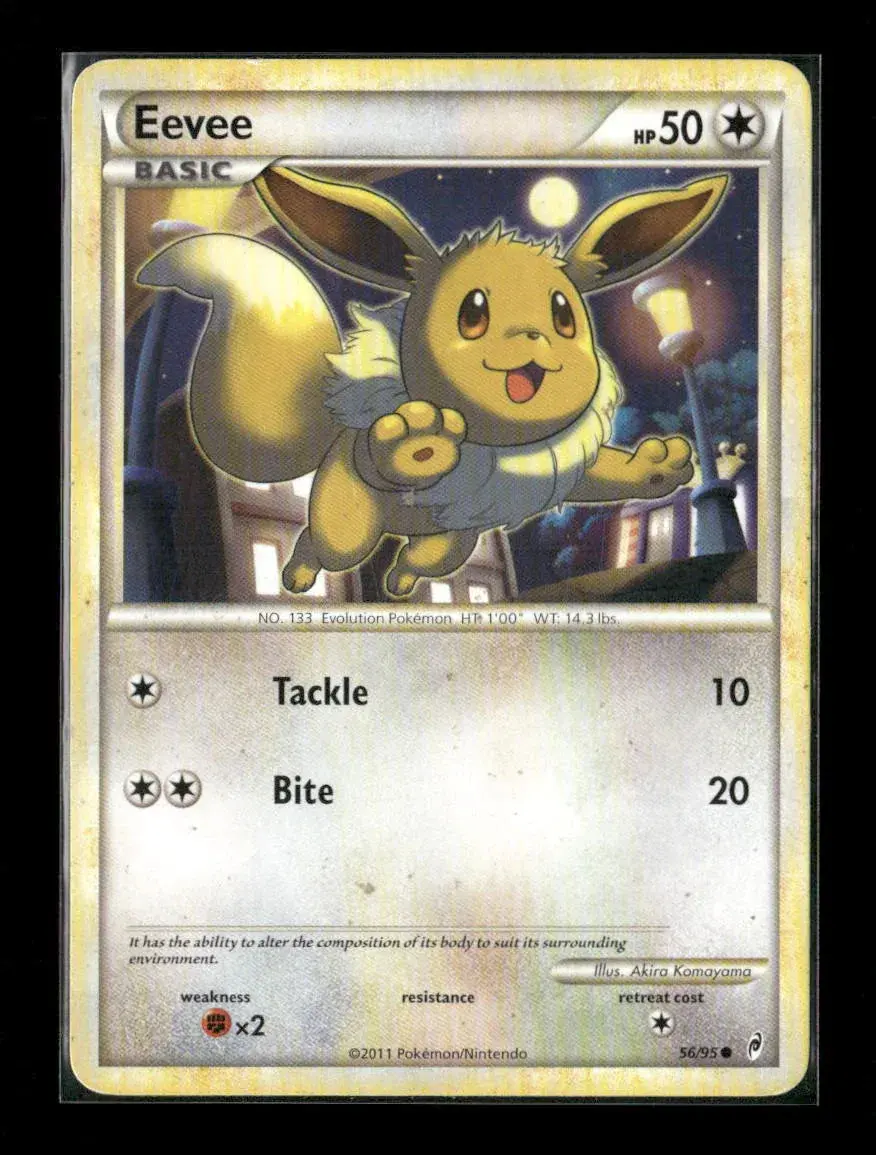 Eevee Common Call Of Legends 56/95 Lp 1