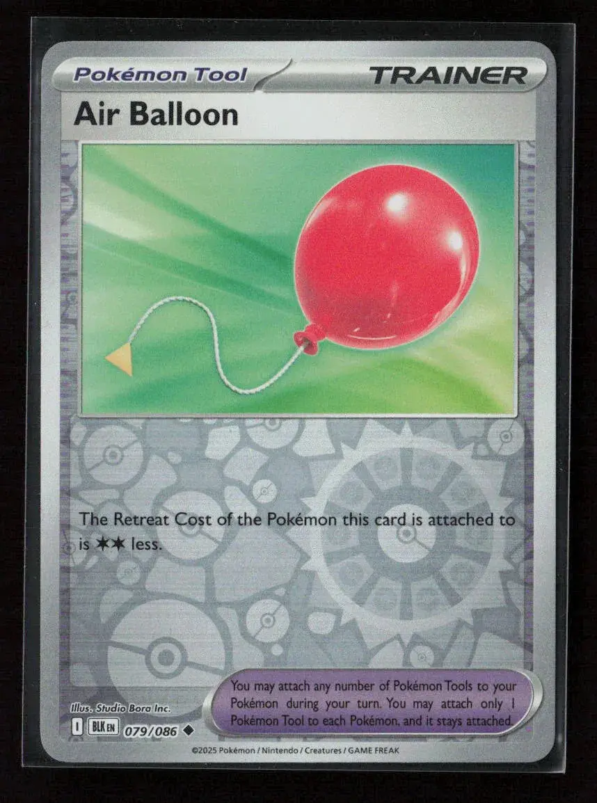 Air Balloon Uncommon Sv: Black Bolt 079/086 Nm 1