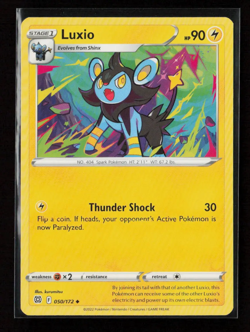 Luxio Uncommon Swsh09: Brilliant Stars 050/172 Lp 1