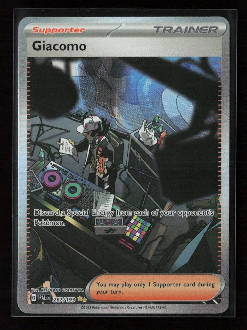Giacomo Special Illustration Rare Sv02: Paldea Evolved 267/193 Nm 1