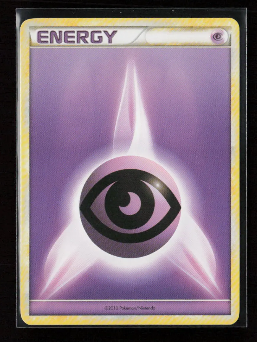 Psychic Energy (2010 Unnumbered Hgss Style Non-Holo) Promo League & Championship Cards Nm 1