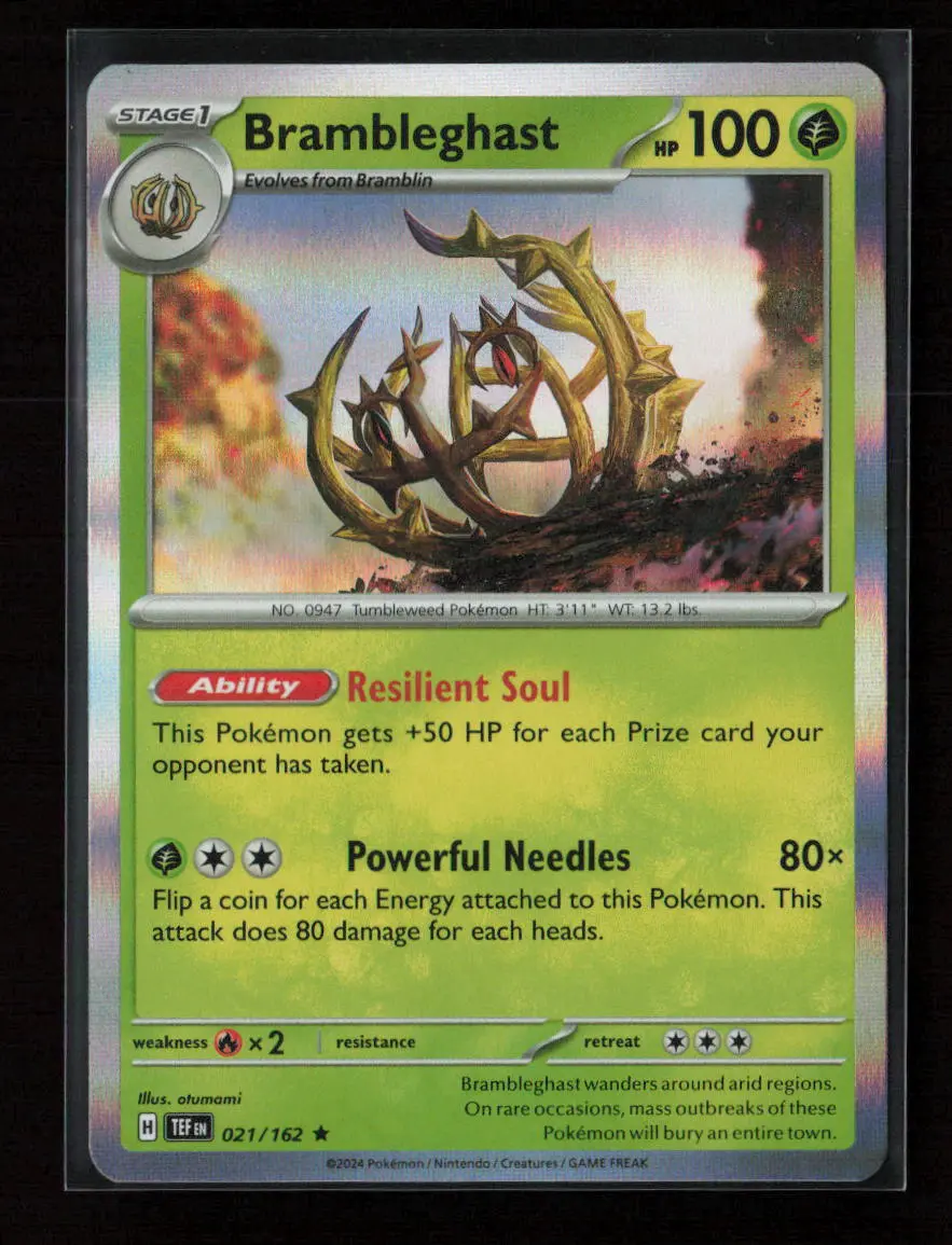 Brambleghast Rare Sv05: Temporal Forces 021/162 Nm 1