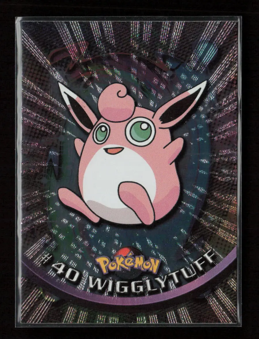 Wigglytuff Pokemon 1999 Topps Tv 40 Nm 1