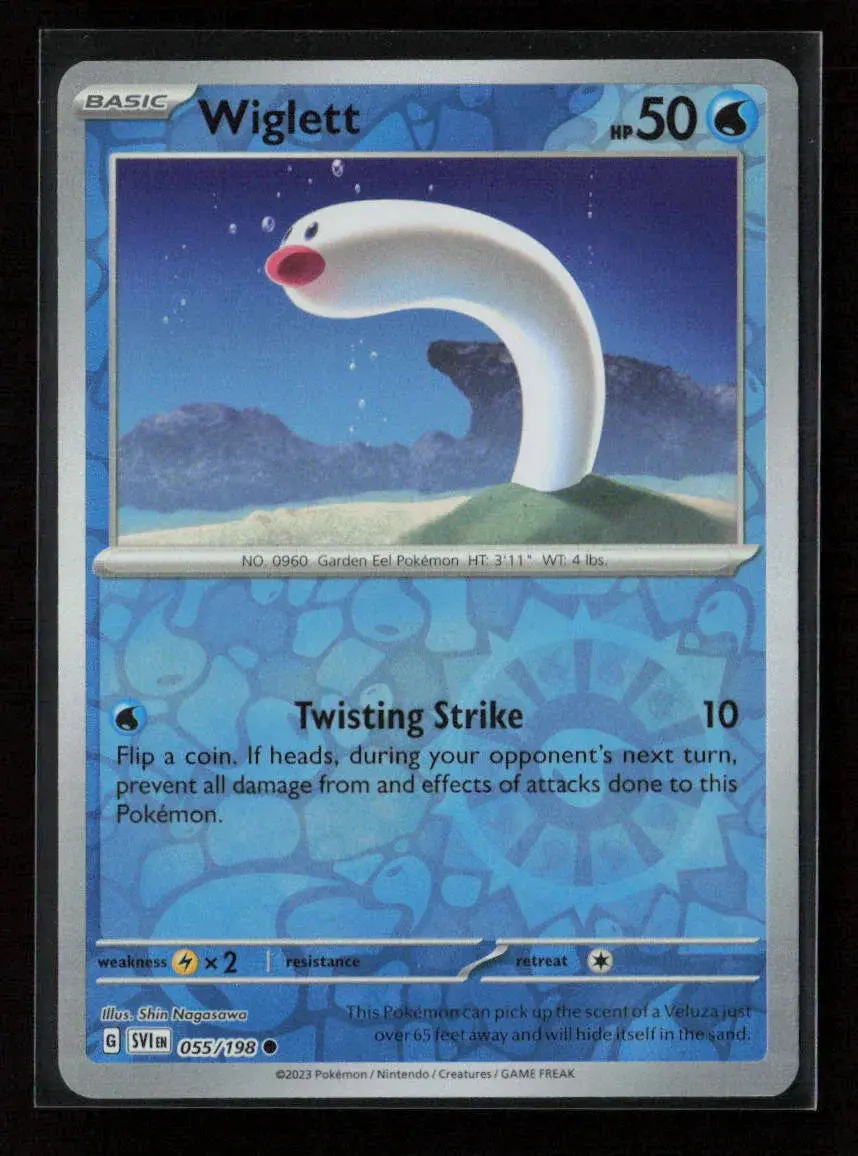 Wiglett - Common Sv01: Scarlet & Violet Base Set 055/198 Nm 1