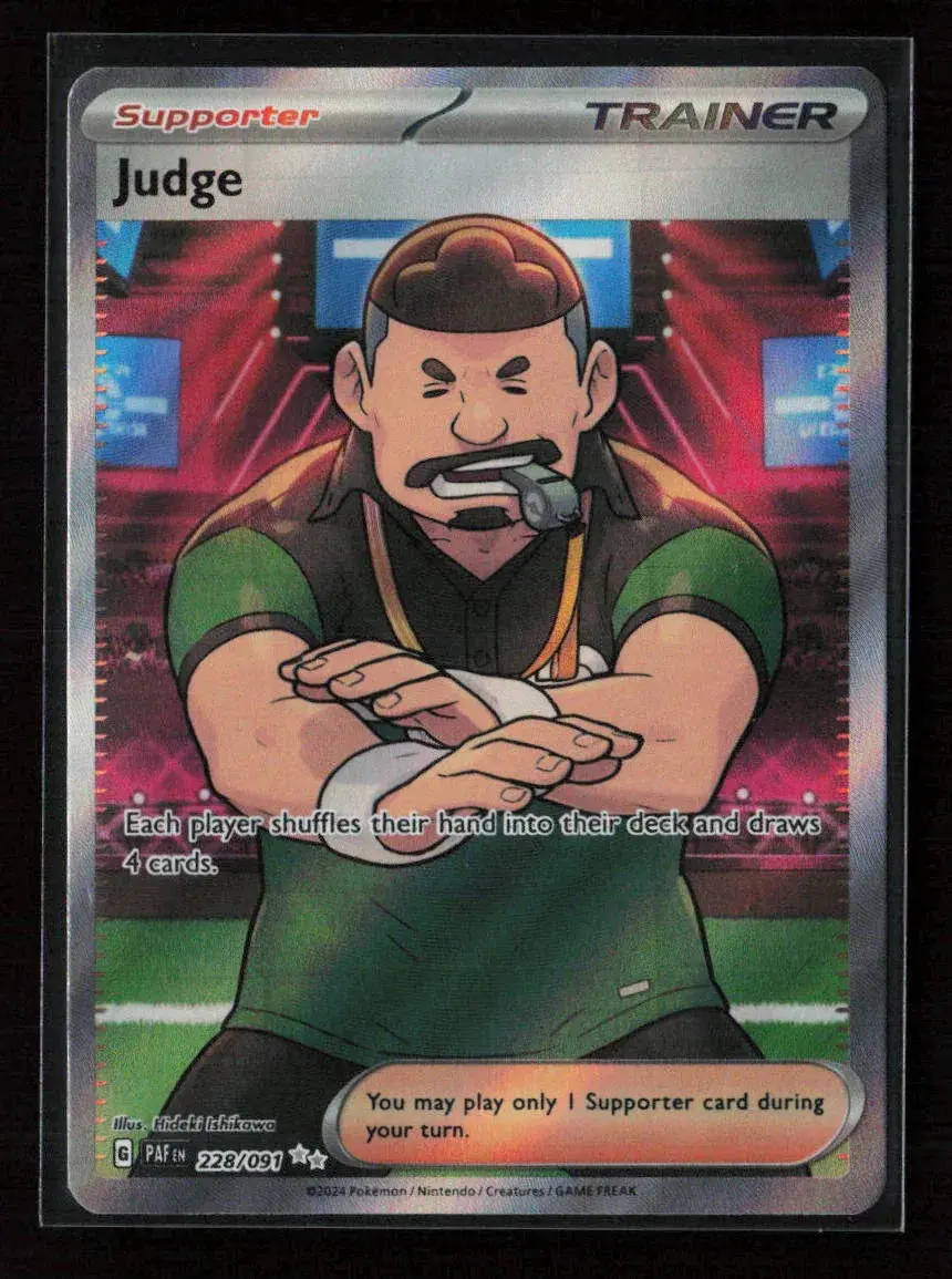 Judge Ultra Rare Sv: Paldean Fates 228/091 Nm 1
