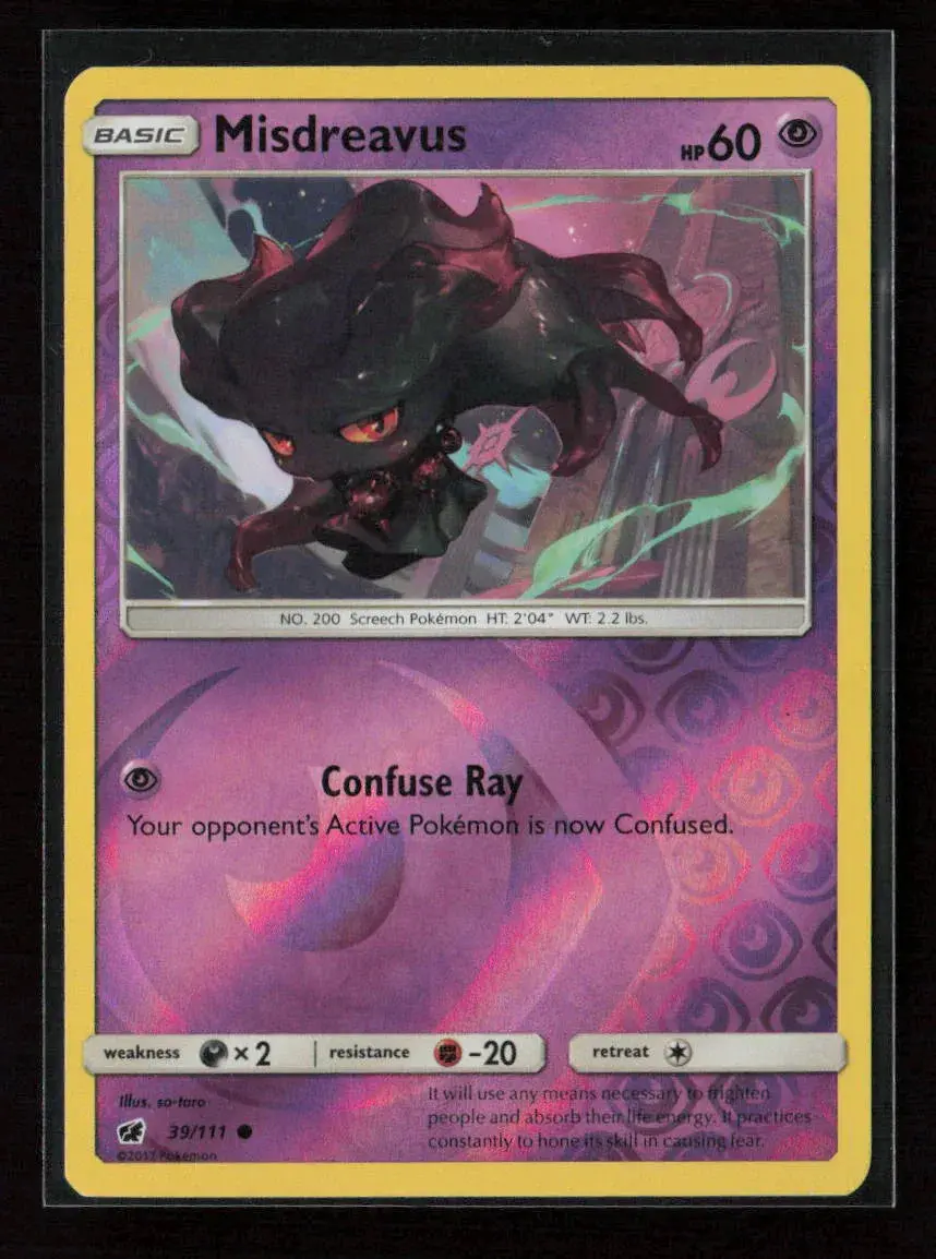 Misdreavus Common Sm - Crimson Invasion 39/111 Lp 1