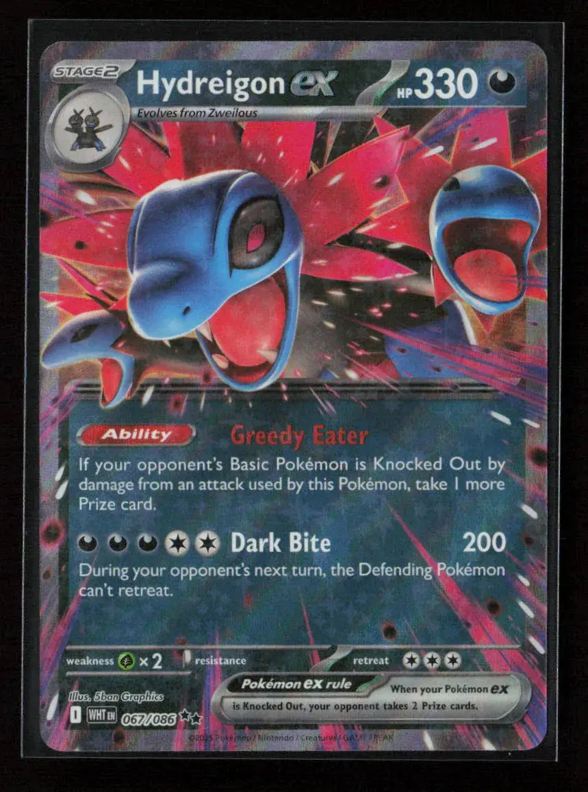 Hydreigon Ex Double Rare Sv: White Flare 067/086 Nm 1