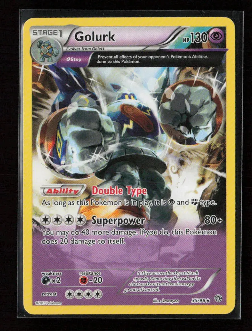 Golurk (35) Rare Xy - Ancient Origins 35/98 Lp 1