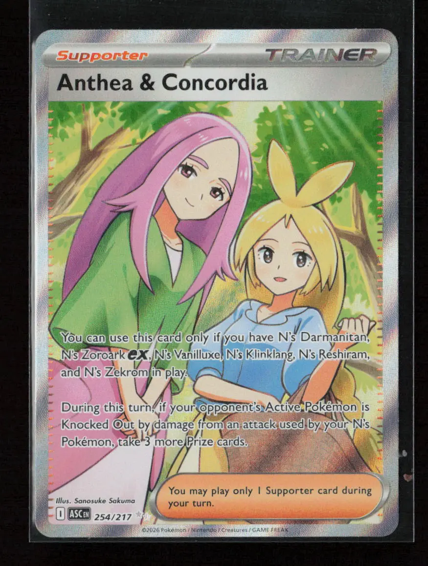 Anthea & Concordia - Ultra Rare Me: Ascended Heroes 254/217 Nm 1