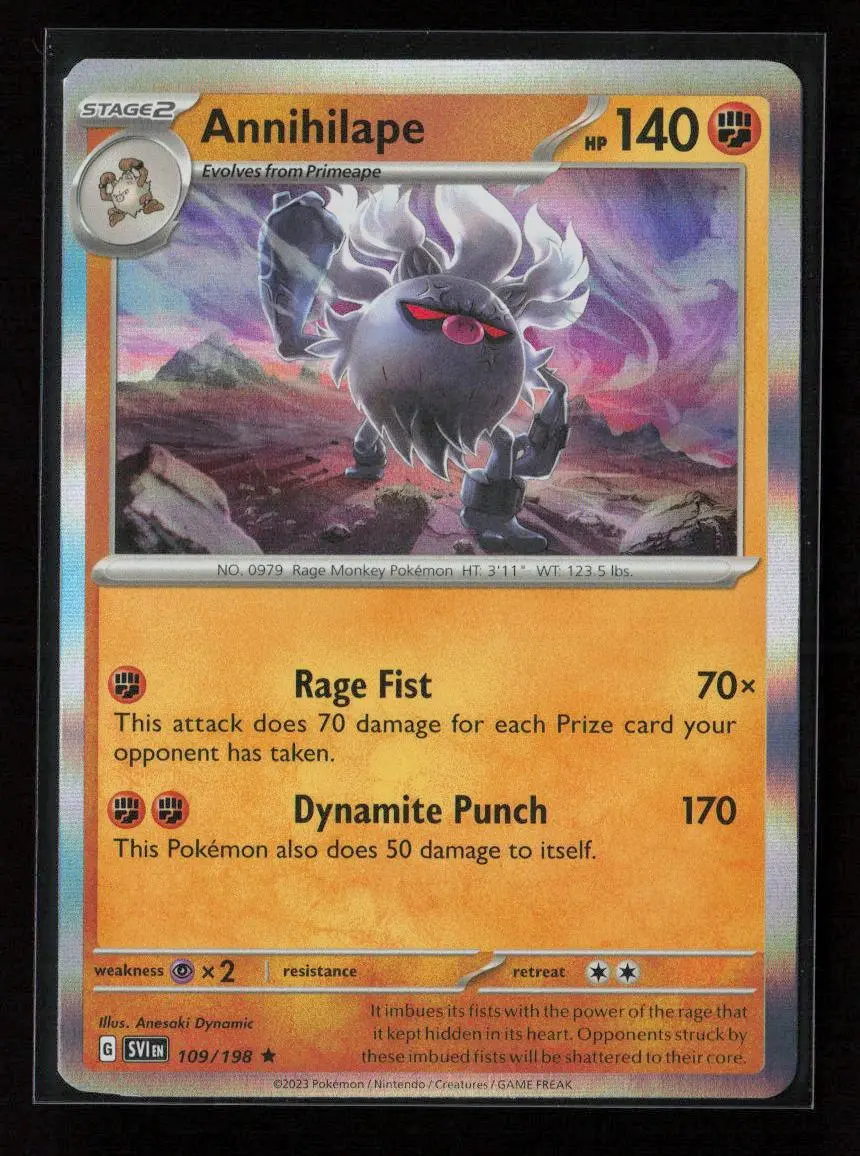 Annihilape Promo Deck Exclusives 109/198 Nm 1