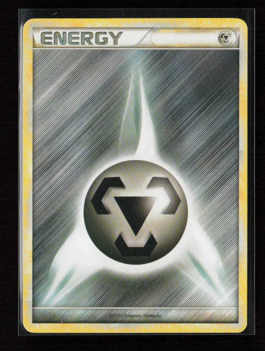 Metal Energy (2010 Unnumbered Hgss Style Non-Holo) Promo League & Championship Cards Lp 1