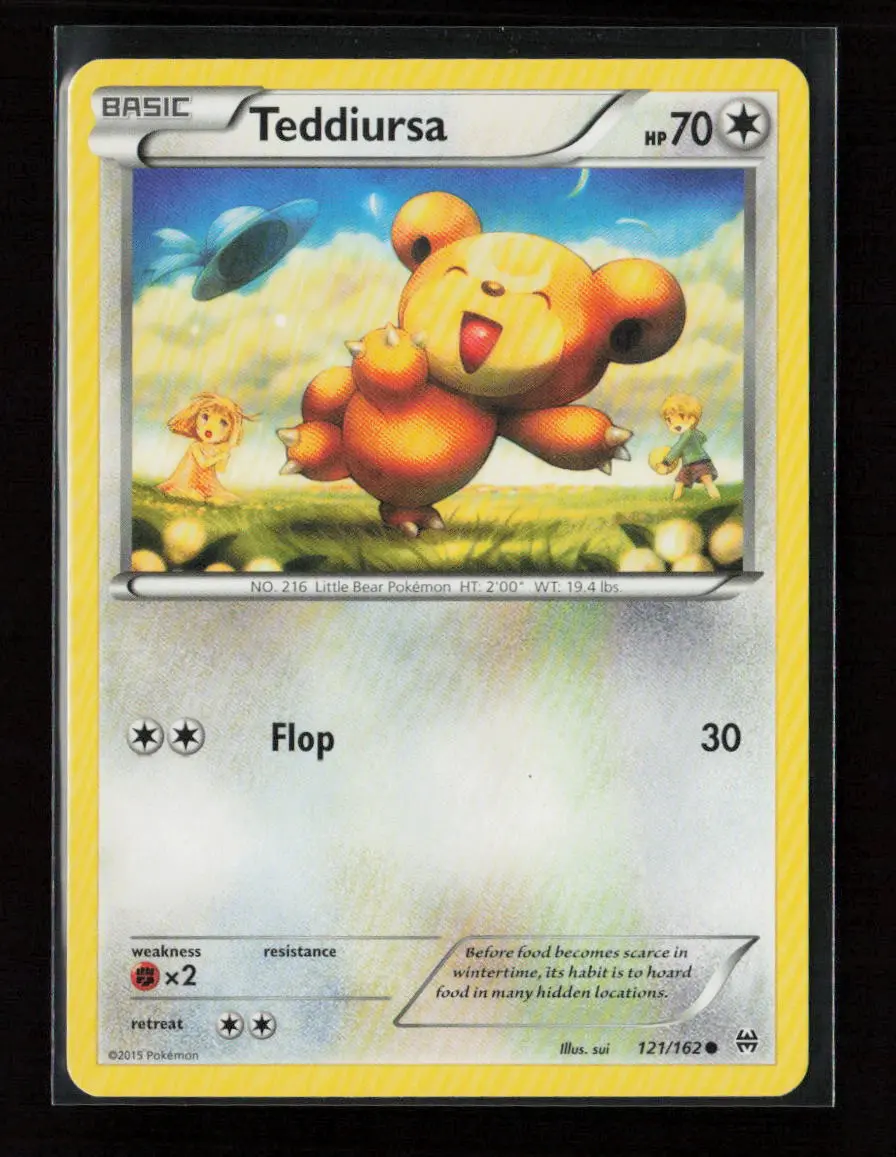 Teddiursa Common Xy - Breakthrough 121/162 Lp 1